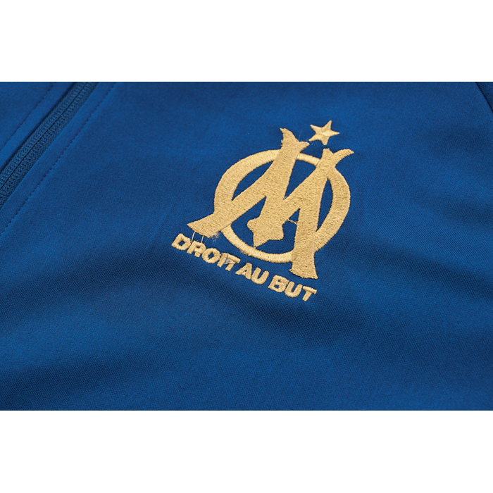 Chaqueta del Olympique Marsella 2023-24 Azul Oscuro - Haga un click en la imagen para cerrar